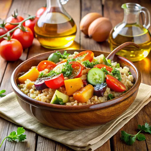 Spicy Vegetable Quinoa Bowl